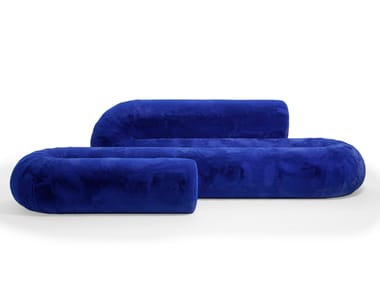 SERPENTINE - Fake fur sofa by Dante - Goods And Bads