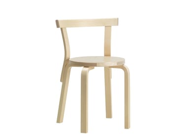 68 - Wooden chair by Artek