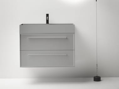 7.0 - Wall-mounted vanity unit with drawers by Falper