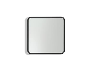 DUO - Square framed mirror by Poltrona Frau