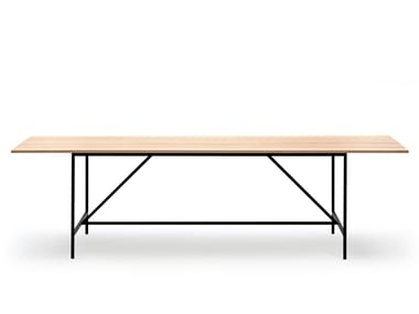 CACHE - Rectangular oak table by Karakter
