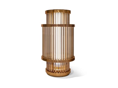 GIANO - Glass bedside lamp by Visionnaire