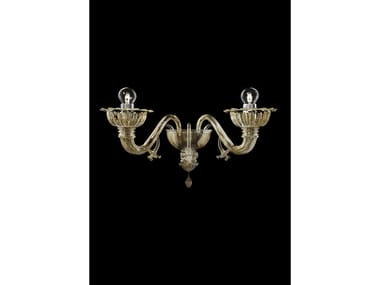 NEKHEL - Venetian crystal wall lamp by Barovier&Toso