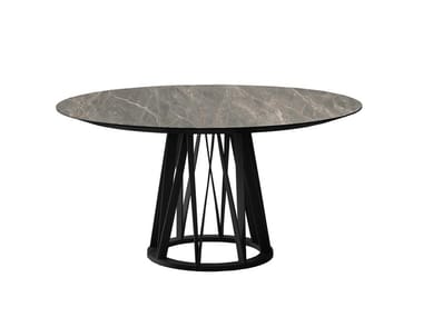 ACCO - Round ceramic table by Miniforms