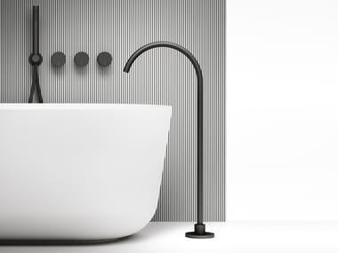 ACQUIFERO - Stainless steel bathtub set by Falper