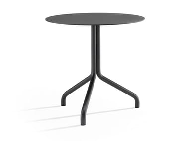 AD.DA - Round metal high side table by B-LINE