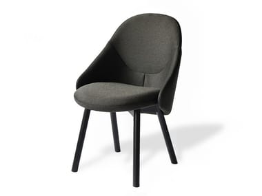 ALBU - Fabric easy chair by TON