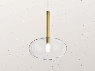 ALCHIMIA 277.04 - Direct light brass pendant lamp by Il Fanale