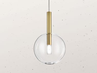 ALCHIMIA 277.06 - Brass pendant lamp by Il Fanale