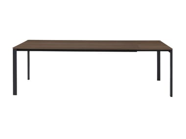 ALLUNGAMI - Extending rectangular oak dining table by Ligne Roset