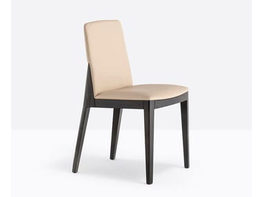 ALLURE 735 - Upholstered wooden chair by Pedrali