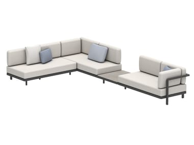 ALURA LOUNGE - Corner modular Batyline¢ç garden sofa by Royal Botania