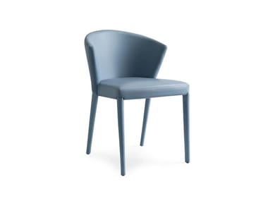 AM?LIE - Leather chair by Calligaris