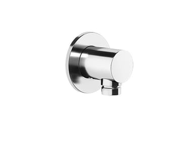 ANELLO - Brass Wall elbow by Gessi