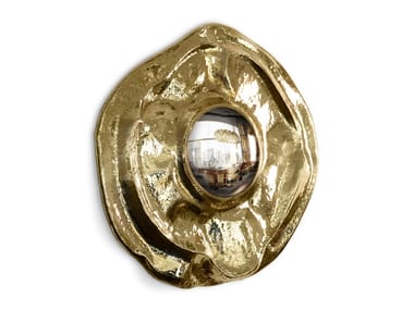 ANGRA - Round wall-mounted framed mirror by Boca do Lobo