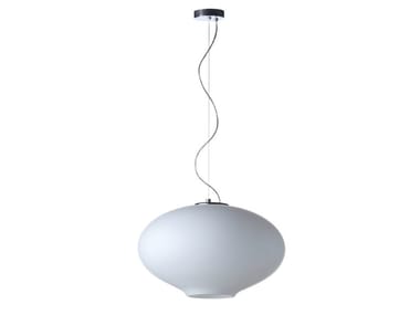 ANITA - Blown glass pendant lamp by Nemo