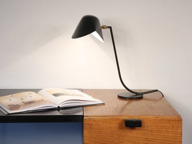 ANTONY - Adjustable metal desk lamp by Serge Mouille