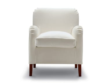 APOLLO - Fabric armchair with armrests by Flexstyle