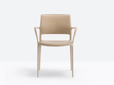 ARA 315 - Polypropylene chair with armrests by Pedrali