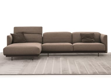 ARLOTT HIGH - Sectional fabric sofa by Ditre Italia