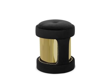 ARMOUR - Round pouf by Luxxu