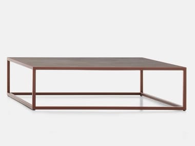 ARPA - Low square ceramic coffee table by MDF Italia