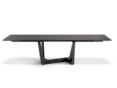 ART - Extending rectangular table by Bonaldo