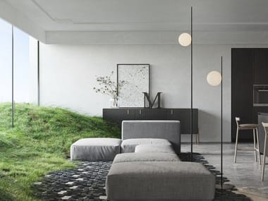 ATMOSPHERE - LED glass-fibre floor lamp by Karman