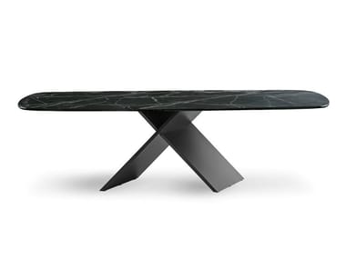 AX - Barrel-shaped table by Bonaldo