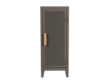 B1 BAS PERFORE - Metal highboard with doors by Tolix