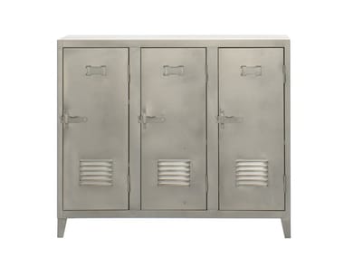 B3 LOW - Steel Locker with doors by Tolix