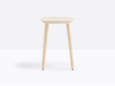 BABILA 2703 - Wooden stool by Pedrali