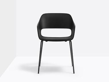 BABILA 2735 - Polypropylene chair with armrests by Pedrali