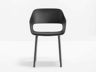 BABILA 2755 - Polypropylene chair with armrests by Pedrali