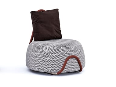 BABOU - Fabric armchair by Paolo Castelli