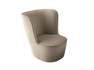 BABY ROYALE - Upholstered fabric armchair by Casamilano