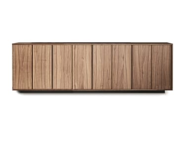 BACKDROP - Wooden sideboard with doors by Bonaldo