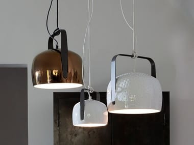 BAG - Ceramic pendant lamp by Karman