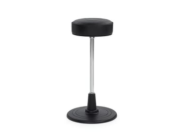 BAR STOOL No. 1 - Upholstered height-adjustable stool by Classicon