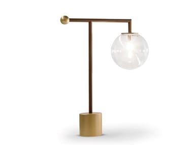 BARDOT - LED painted metal table lamp by Bonaldo