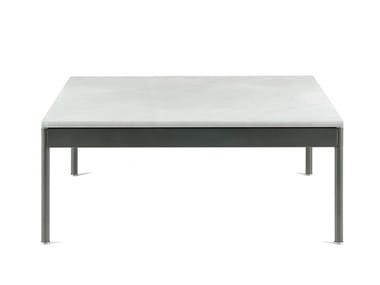 BASKET 351 - Square stone garden side table by RODA