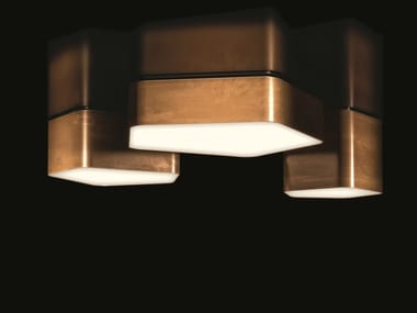 BAT - LED brass ceiling light by Henge