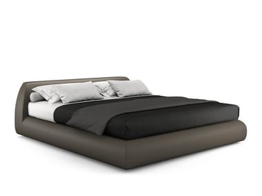 BE_LOOK - Double bed with upholstered headboard by I 4 Mariani