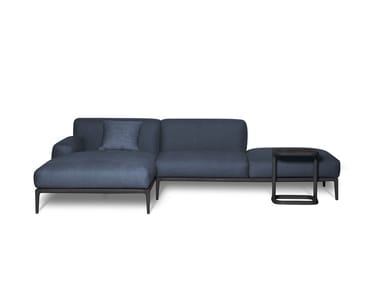 BELLAGIO - Fabric sofa with chaise longue by Morelato