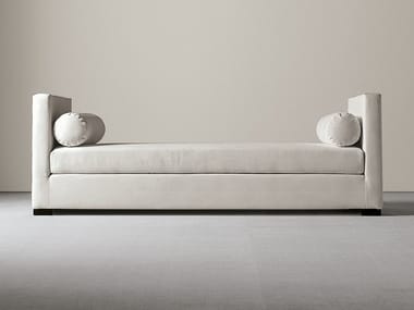 BELMON - Upholstered fabric day bed by Meridiani