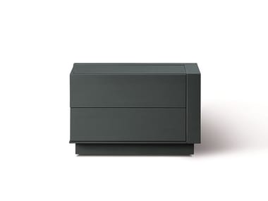 BENJAMIN - Bedside table with drawers by Meridiani