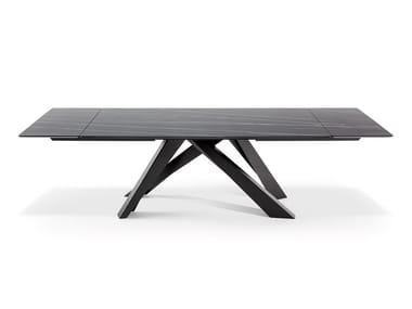 BIG TABLE - Extending rectangular table by Bonaldo