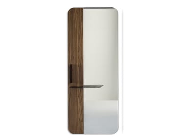 BLABLA - Rectangular wall-mounted mirror with shelf by Bonaldo