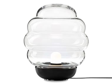 BLIMP - Crystal table lamp / floor lamp by bomma