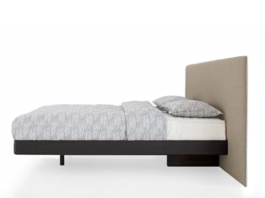 BLOW - Double bed with upholstered headboard by more